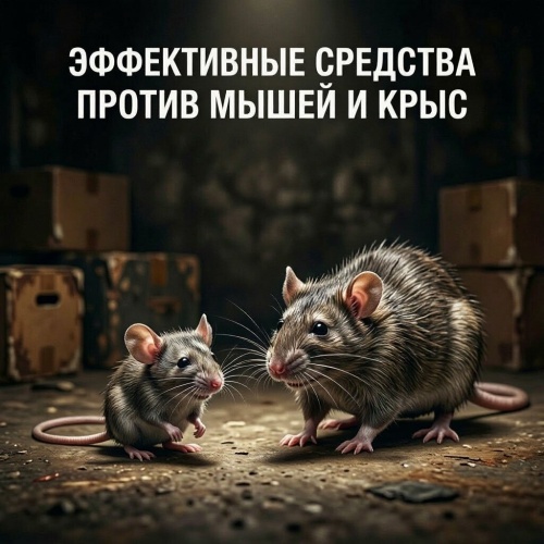 Эффективные средства против мышей и крыс